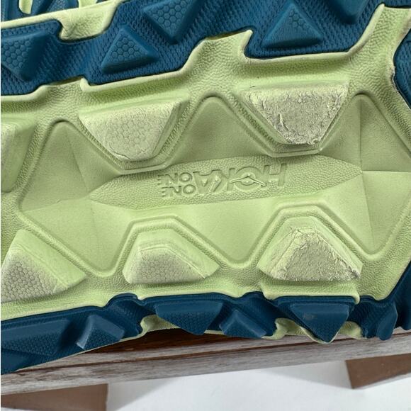 HOKA ONE ONE Stinson ATR 6 Trail Sneakers Blue Coral Butterfly Size Men's 10 - Picture 8 of 12